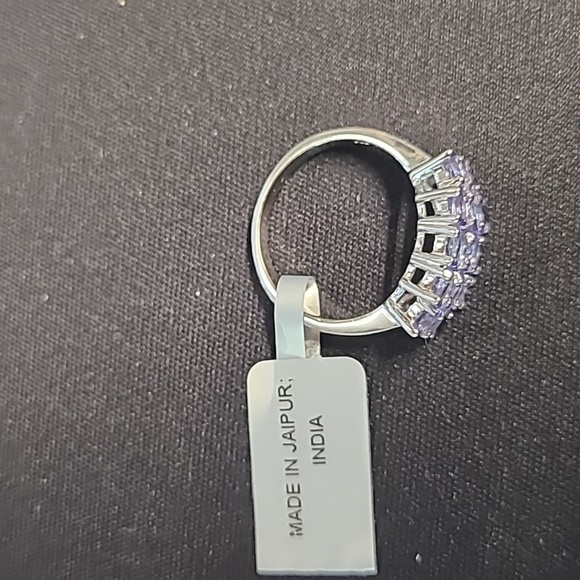 Aaron Tanzanite Sterling silver ring - Picture 4 of 5